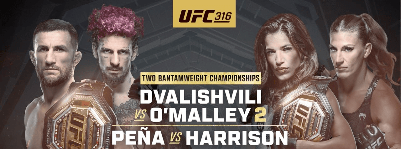 UFC 316 Dvalishvili vs O'Malley 2