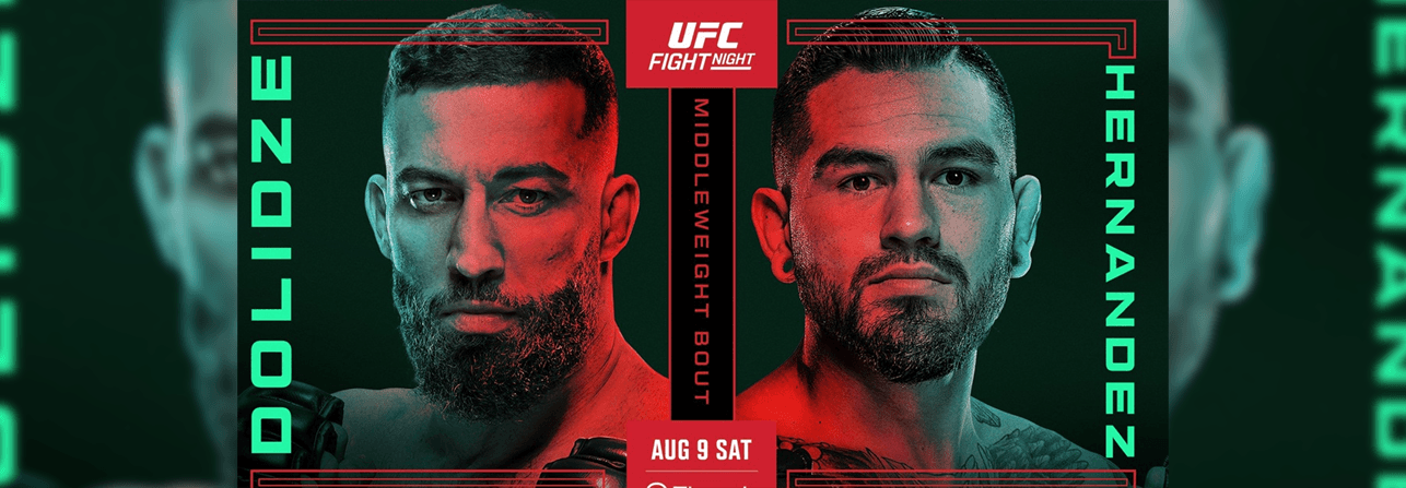 UFC Fight Night Dolidze vs Hernandez